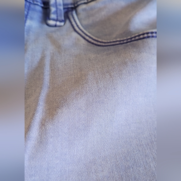 💜2 for $10💜Bundle and save American Eagle Outfitters Purple Skinny Jeans - Picture 7 of 9